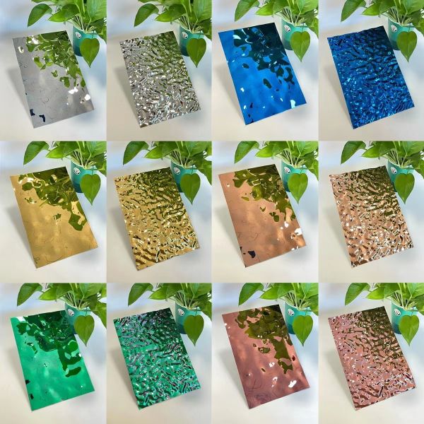 Salt Spray Proof 304 Water Ripple Steel Sheet For Hotel Facade / Coastal Balcony Railing