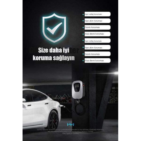 Зарядная станция для электромобилей одиночной фазы Валбокс зарядного устройства Эв типа 7 квт 1 умная домашняя