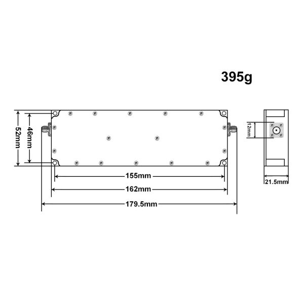 China factory 30W 50W 1000-3000MHz broadband wideband wireless power amplifier module for key area protection