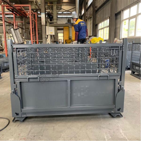1200mm Stillage Pallet Cage Optional Wheels For Increased Flexibility