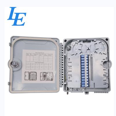 IP65 12 caixa de distribuição da fibra ótica da maneira FTTH