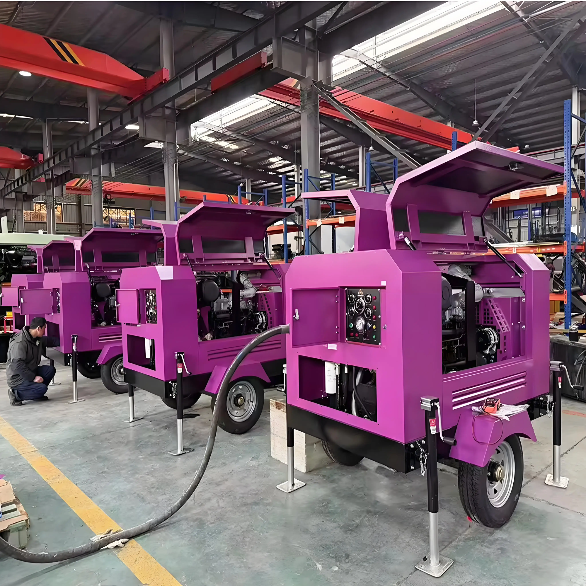 Split Type DTH Drilling Rig Mining Project 30m Depth Borehole Drilling Rig Crawler Drilling Machine for Sale