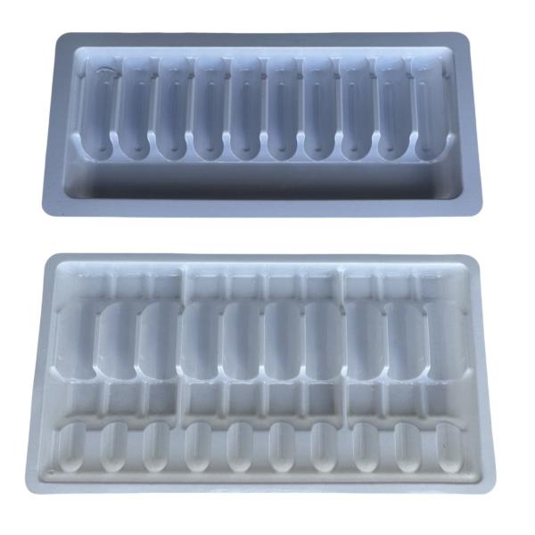 Vente en gros de plateaux d'ampoules de médicaments pour injection d'eau 1 ml, 2 ml, 5 ml, 10 m
