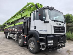 4 Axles Concrete Boom Pump Truck new 2025 Zoomlion 62meter With Sitrak Chassis