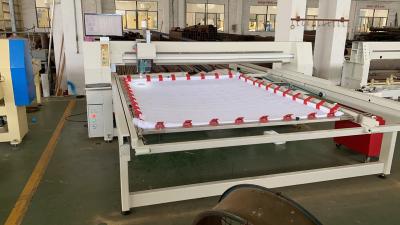 Sofa Bed Cover Bedspread 1 Head Computerized Quilting Machine Automatic Cutting