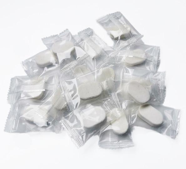 15g White Color Natural Toilet Bowl Cleaner Tablets Anti Bacteria