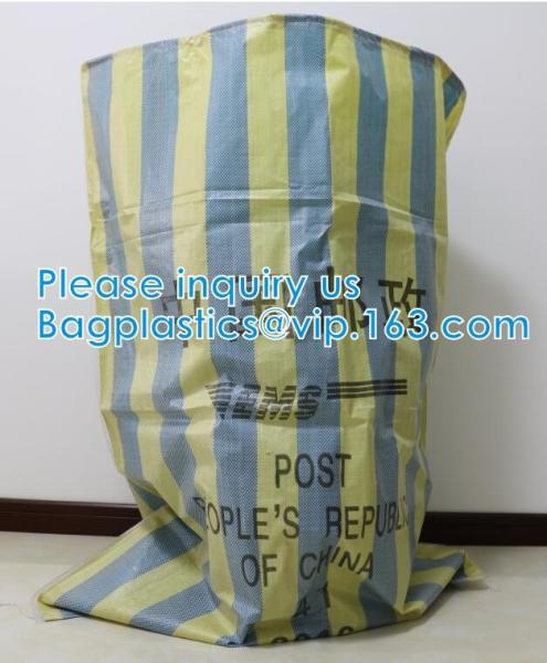 EMS mailing PP woven bags, Drawstring sacks, Reusable Grocery Shopping, Foldable Eco-Friendly Shopping Bag