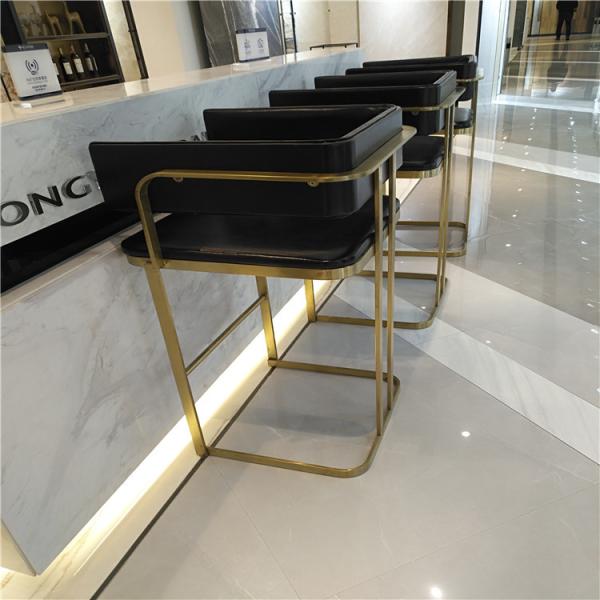 steel Metal furniture and Metal Material table legs or chair with mirror polished