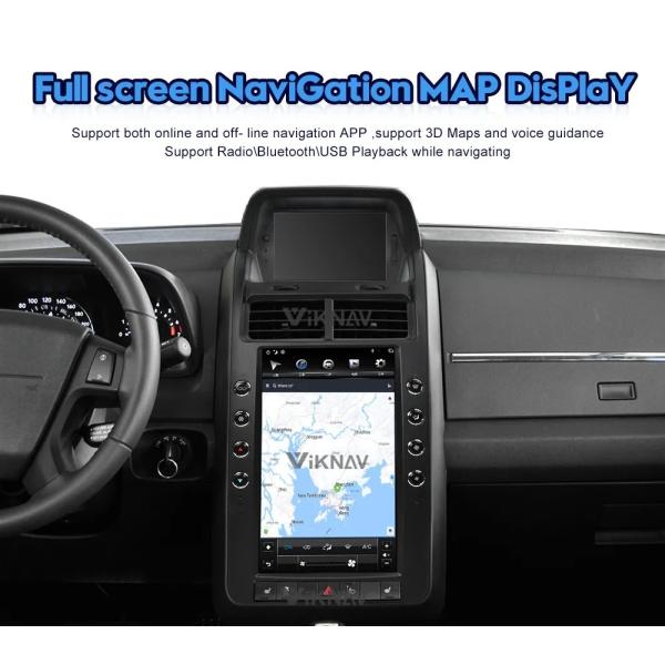 13.6 Inch Android Auto Car radio For 2009-2015 DODGE JCUV GPS Navigation Multimedia Player Wireless Carplay BT 4G