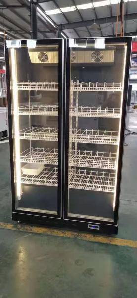 BAR AND NIGHTCLUB DEDICATED WINE DISPLAY FREEZER VERTICAL REFRIGERATOR