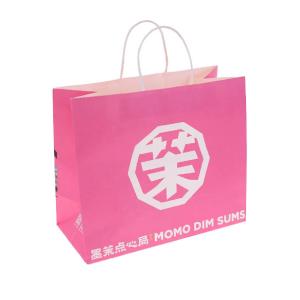 Эксклюзивная бумажная сумка с собственным логотипом