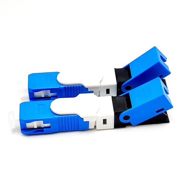 3 Mechanical SC APC SC UPC Fiber Optic Fast Connector FTTH Quick Connector Assembly