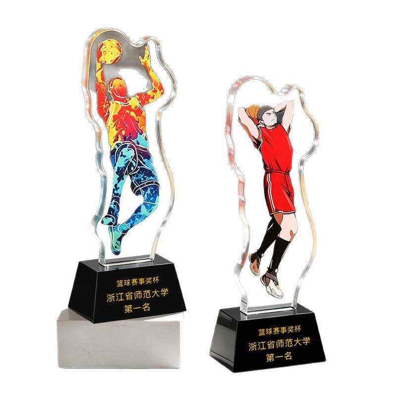 Acrylic Awards Engraved Custom Acrylic Trophy Display Stand And Decorative Ornament