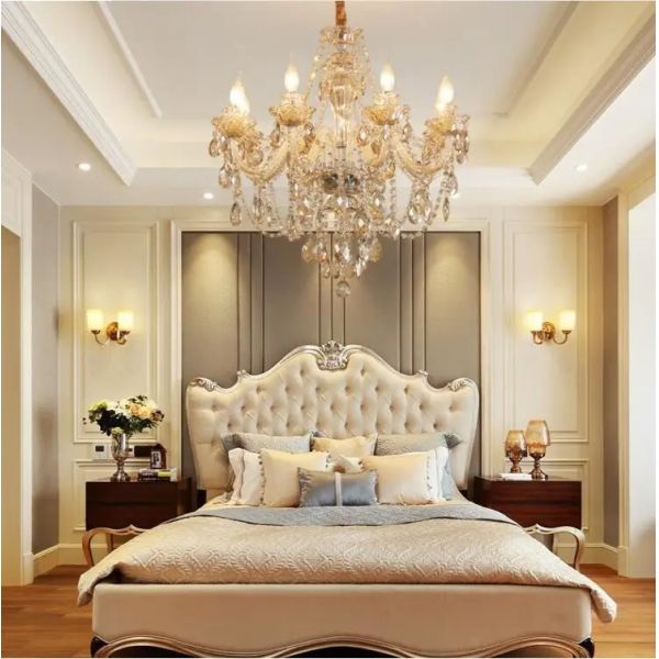 New Luxury K9 Modern Crystal Lustres De Cristal Lamps Chandeliers Sterling Chandelier（WH-AP-649）