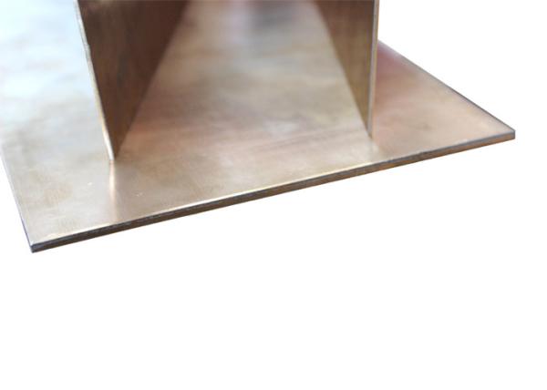 Stainless Steel Color Ultrathin 0.01mm Copper Clad Steel Sheet