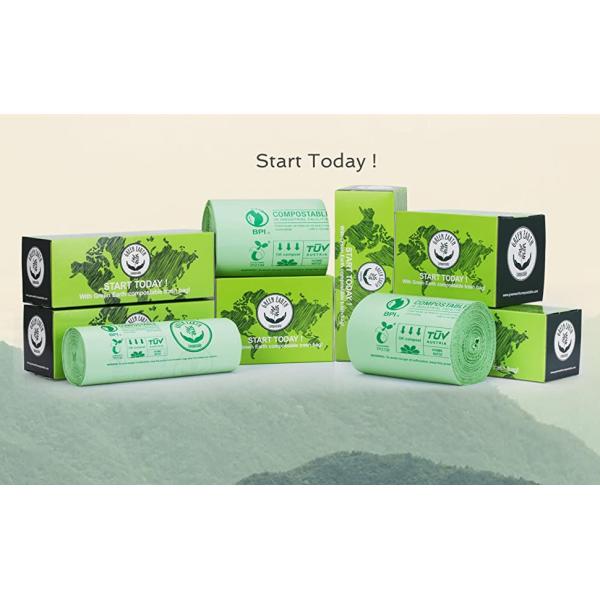 compostable garbage bag, compostable biodegradable HDPE vest carrier plastic T-shirt shopping bag