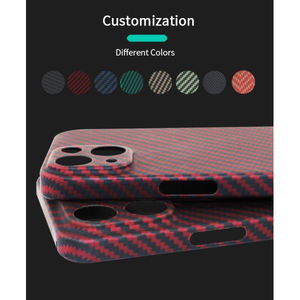 Волокна Aramid iPhone 13 ODM крышка телефона предохранения от мини полная