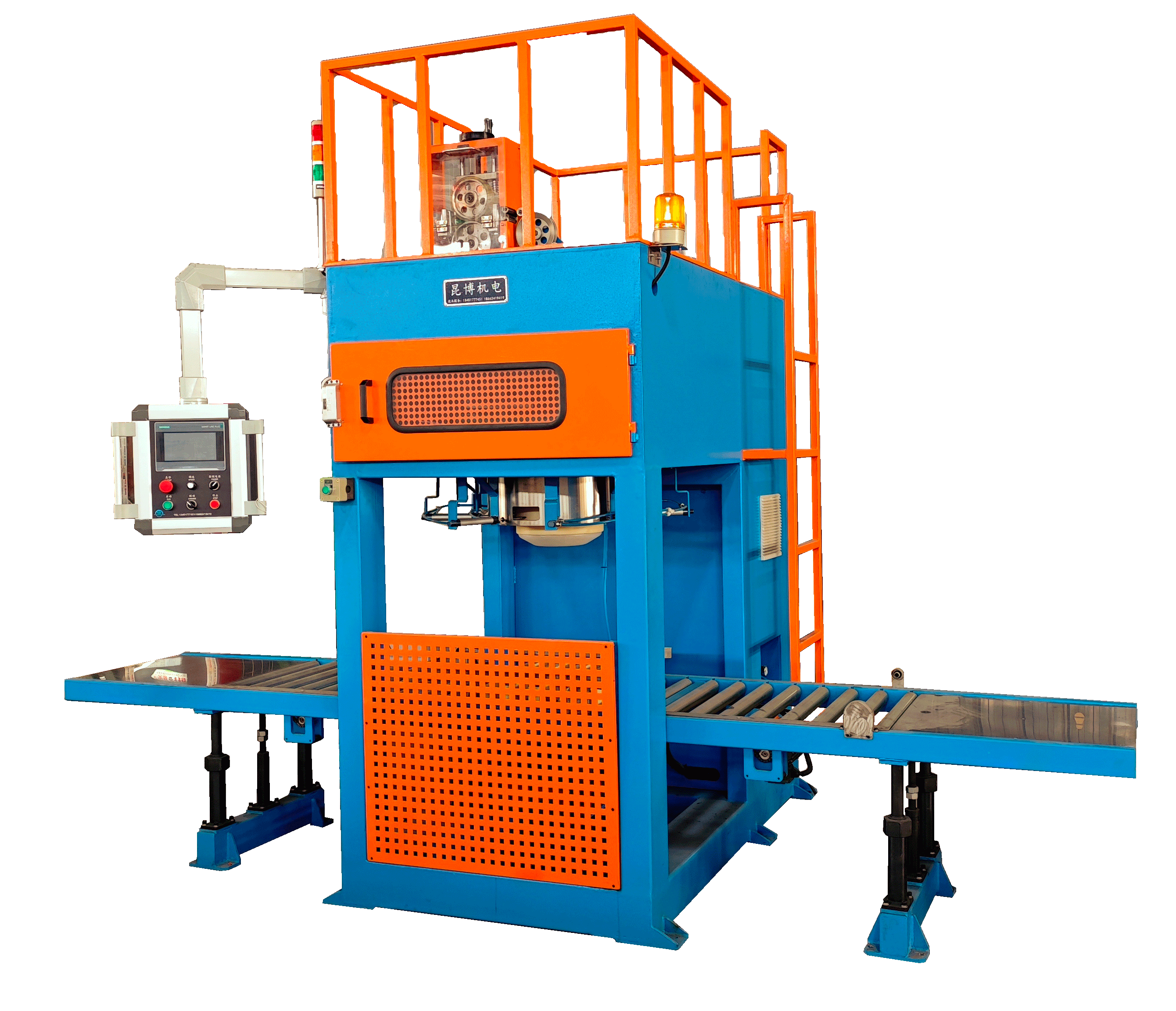 Flower Pattern Barrel Take-up Machine with S7-1200 PLC Control System and 80 -