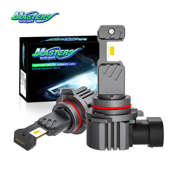 Masters NHC-9005 1/1 con halógeno 60W 6000lm 6063 Aviones Aluminio lámpara delantera LED bombilla
