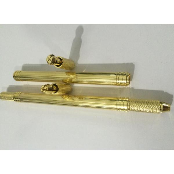 Aluminum Microblade Eyebrow Pen With Double Head And Manual Tattoo Pen