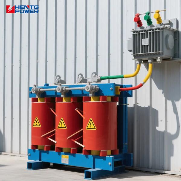 Clean Energy Collection Line and Grid Integration Reliable Epoxy Resin Cast Dry Type Transformer 800 kVA 400 V to 20 kV