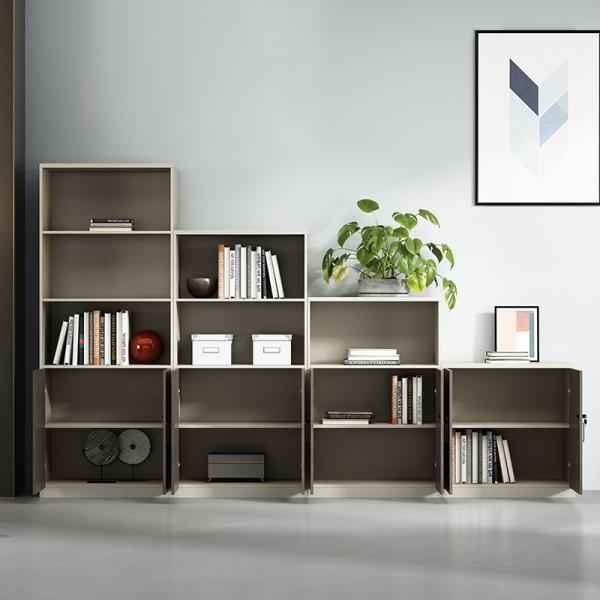 E1 Меламин Офисные шкафы для архивов Офисные шкафы для хранения с дверями и полками