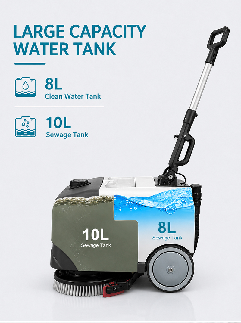 Affordable Price Commercial Automatic Small Floor Cleaning Machine for Office Restaurants