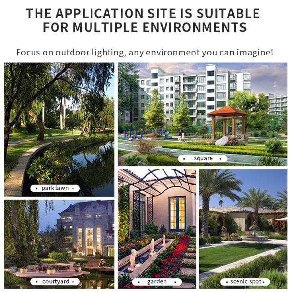 60W Courtyard Led Solar Street Lamp 60w Double Lamp Caps For Two Way Lanes