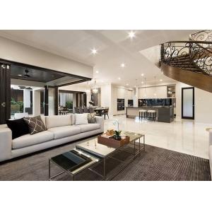 Cuadro de acero ligero de bajo costo Casa prefabricada de 2 pisos Casa prefabricada de lujo