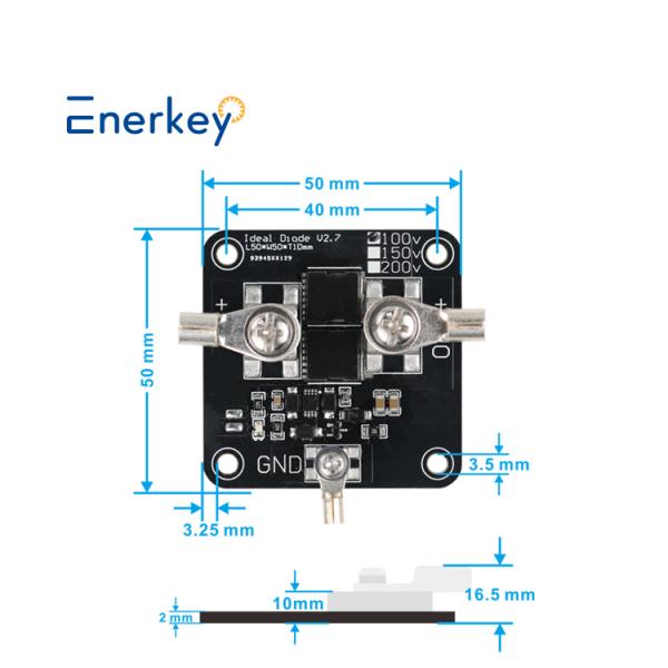 Enerkey 150V 80A Module de diode idéale à courant élevé