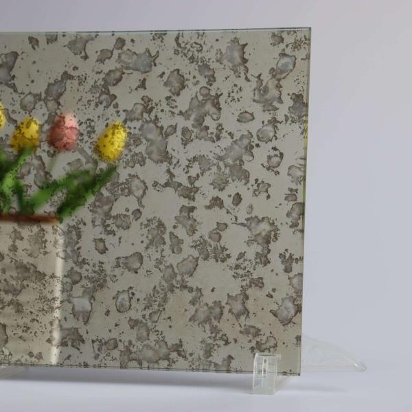 4mm 2mm 3mm 1mm Mirror Glass Sheets Large Wall Mounted Aluminum