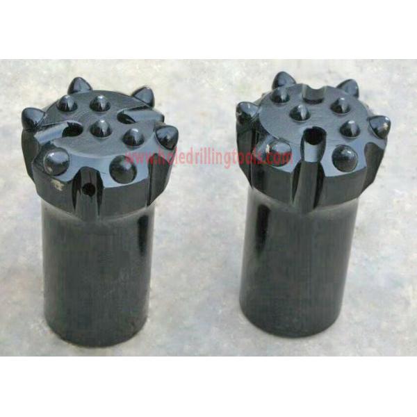 32 - 51 Mm Rock Drilling Tools Threaded Button Bits For Top Hammer Hole Drill