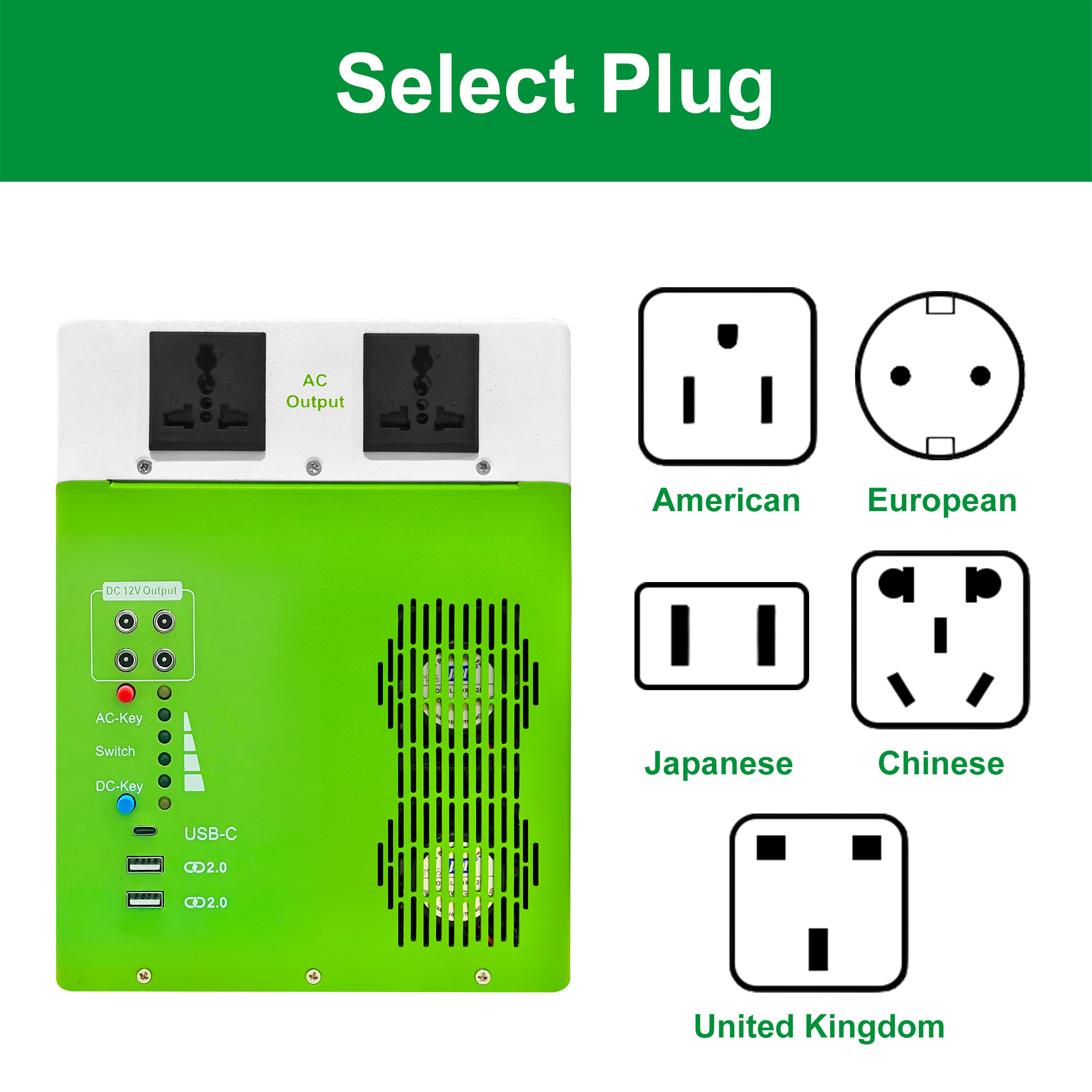 New Design Long Life Span Solar Powered Energy Storage 500W Portable Power Station for Home Use LiFePO4 Battery