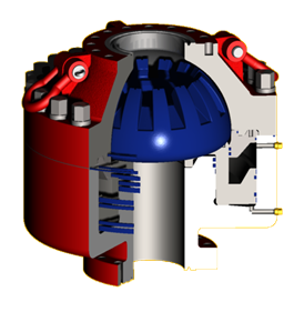 Elemento que embala anular del BOP del desviador de goma de la base FH35-35