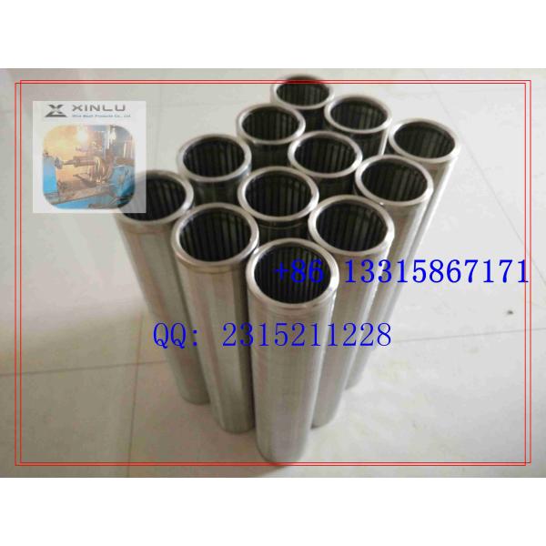 wire wound stainless steel screen pipe / wedge wire screen tube /  perfect roundness water well screens