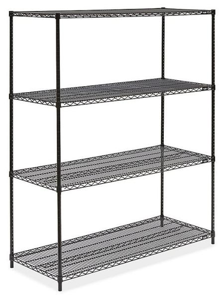 NSF Commercial Wire Shelving Unit 18 X 42 / Steel Vegetable Storage Rack