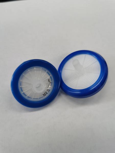 0.22μM Filtres à seringue en nylon de taille de pore pour préfiltration en laboratoire Diamètre 33 mm