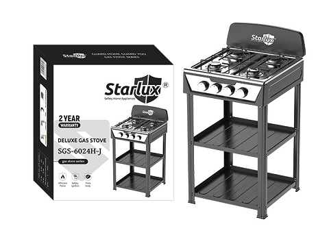 Simple Operation Four Burner Gas Stove Home Built In Kitchen Gas Cooker