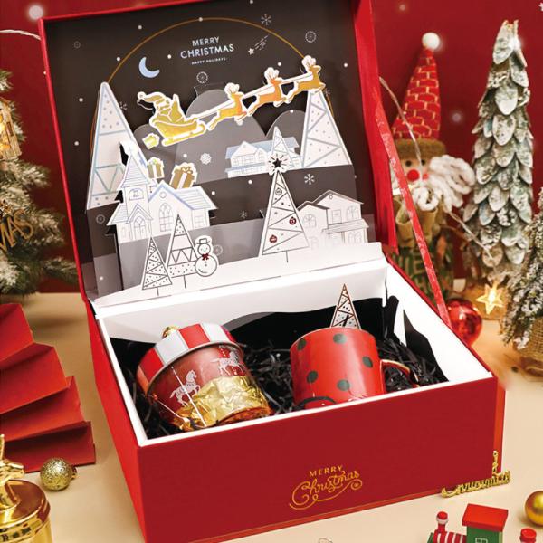 подарочная коробка рождества офсетной печати 4C