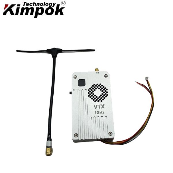 1G 5W UAV Video Transmitter FPV VTX VRX 1Ghz Analog Transmitter for Drone with 8 Channels