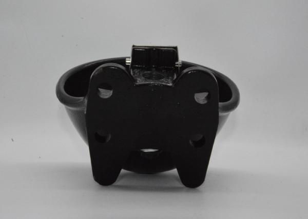 Powder Coated Cattle Water Bowls Cast Iron SS304 Tongue 1.5L
