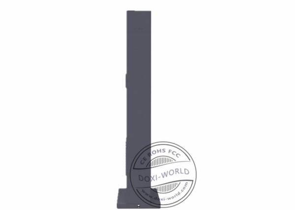 Floor Standing Movable Pulley Advertising Machine 55 Inch Zinc Coated Steel
