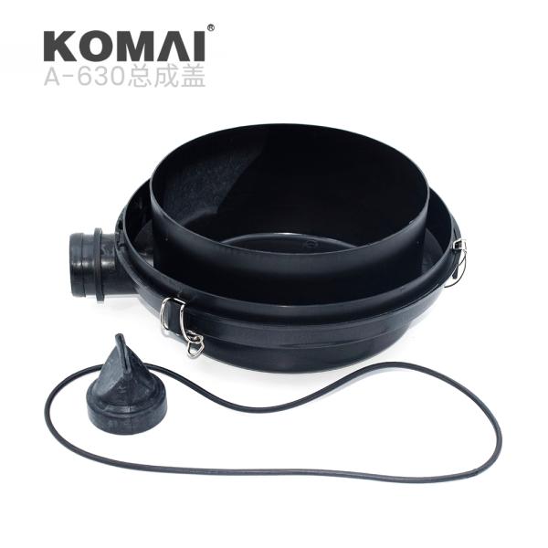 PC200-7 Revestimiento de filtro de aire con tapa de cubierta de asiento para 600-185-3110 32/912901 YM11P01033P1