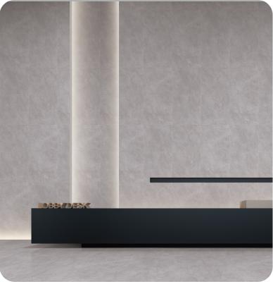 Antibacterial Grey Soft Glazed Porcelain Tile 750x1500mm AAA Grade