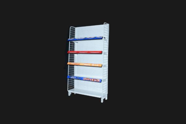 Aluminum 1R1G1B 600nits COB 1.25 Shelf LED Display 15W