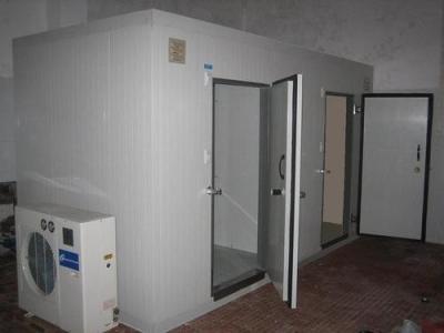 a espessura de 100mm personalizou a sala de armazenamento comercial branca do congelador das salas frias 220V 380V de Colorbond
