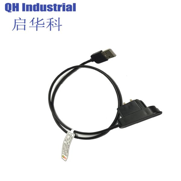 4Pin Iceland Charger Connectors Magnetic Pogo Pin Charger Connector Magnetic Spring Loaded Connector