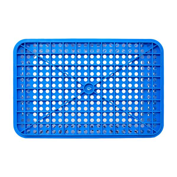 Customized Logo HPDE Plastic Turnover Storage Crate Box for Fruits and Vegetables