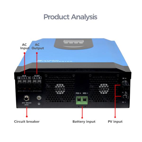 3Kw Smart Solar Panels Inverter And Lithium Battery Packages Power Inverter For Solar Panels