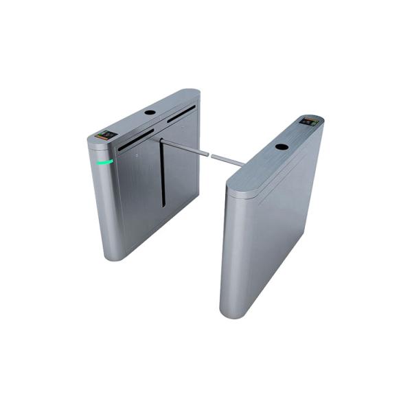 40W SS304 Brushless DC Motor Drop Arm Turnstile One Arm Turnstile Gate for High Transit Speed